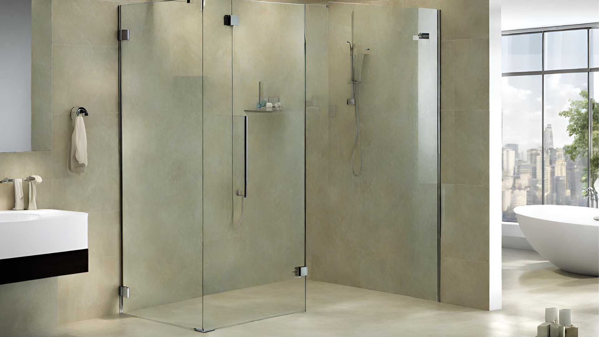 pros and cons of curbless shower doors