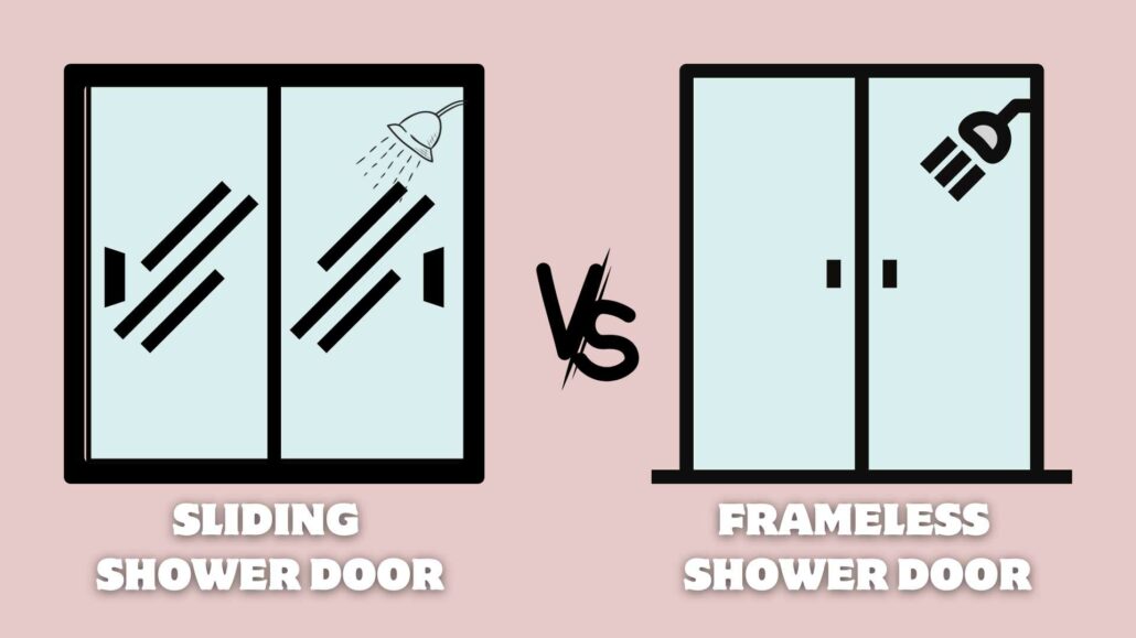 sliding vs frameless shower doors