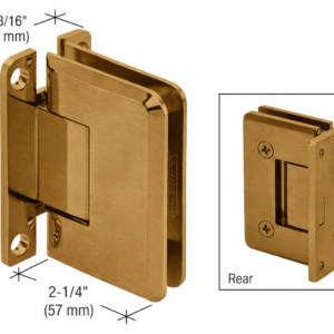 bronze-rounded-hinge Glass Shower Direct | Hardware